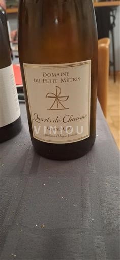 Thung lũng sông Loire Quarts de Chaume Grand Cru Domaine Petit Métris Không niên vụ