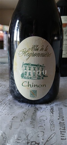 Valle del Loira Chinon Clos de la Hèdronnière Sin añada