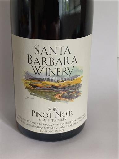 Vùng trồng nho được cấp phép California Sta. Rita Hills Santa Barbara winery Santa Barbara / Santa Rita Hills 2019