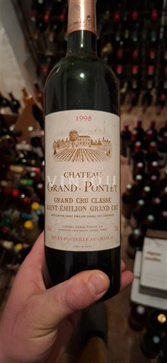 Bordeaux Saint-Émilion Grand Cru Château Grand-Pontet 1998