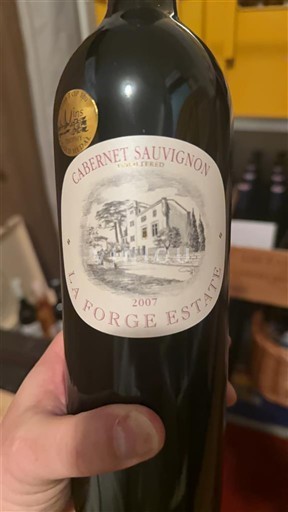 Languedoc och Roussillon Pays d'Oc La Forge Estate Cabernet Sauvignon 2007