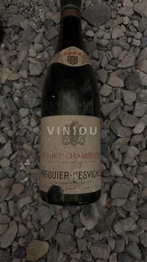 Bourgondië Gevrey-Chambertin Pasquier-Desvignes 1964