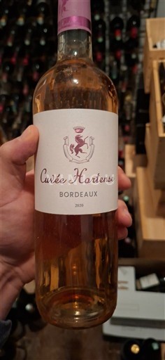 Burdeos Bordeaux rosado Cuvée Hortense 2020