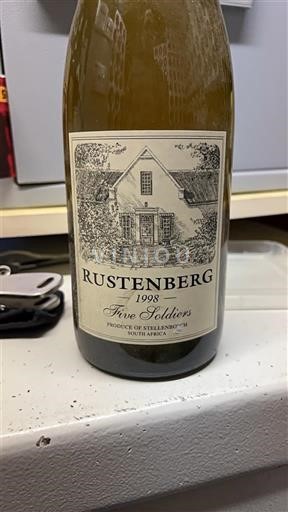 Kustområdet Stellenbosch Rustenberg Five Soldiers 1998