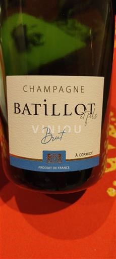 Champaña Champán Batillot et Fils 2020