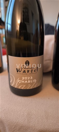 Bourgogne Chablis Olivier Wartel 2023