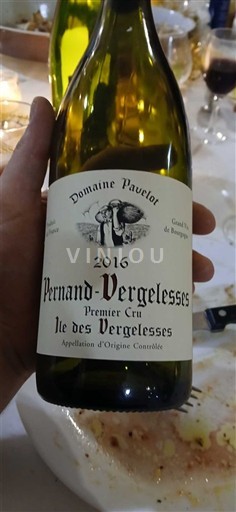 Bourgogne Pernand-Vergelesses Premier Cru Domaine Pavelot Ile des Vergelesses 2016