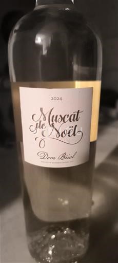Roussillon Muscat de Rivesaltes Demi Bril Muscat de Noël 2024