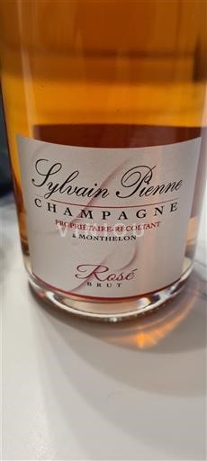 Champaña Champán Sylvain Dienne Rosé Sin añada