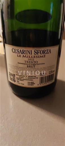 Wines of Trentino-Alto Adige Unspecified Cesarini Sforza Le Millesimé 2022
