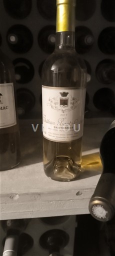 Viinit Blanc liquoreux Château Roustaing Non millésimé Ranska Bordeaux Sauternes AOC