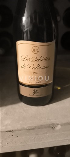 Roussillon Collioure Terres des Templiers Les Schistes de Vallonne 2021