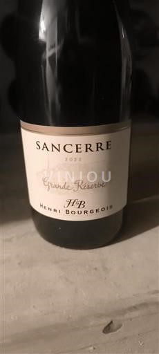 Thung lũng sông Loire Sancerre. Henri Bourgeois Grande Réserve 2022