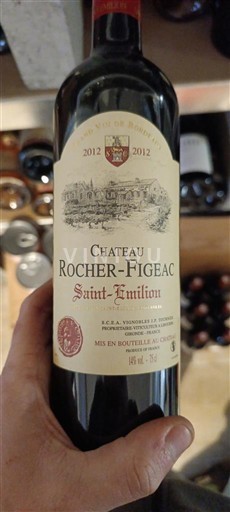 Burdeos Saint-Émilion Château Rocher-Figeac 2012