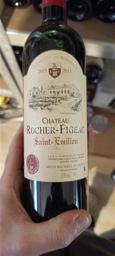 Burdeos Saint-Émilion Château Rocher-Figeac 2015