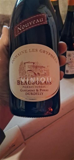 Beaujolais Domaine Les Gryphées Nouveau 2025