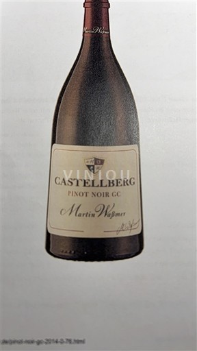 Baden Martin Wassmer Castellberg Pinot Noir GG 2017