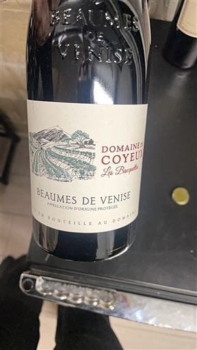 Rhônedalen Beaumes de Venise Domaine S Coyeux Les Bouquets Icke årgångsbetecknad