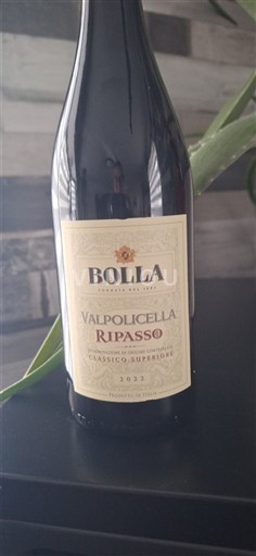 Vénétie Không được chỉ định Bolla Ripasso 2022