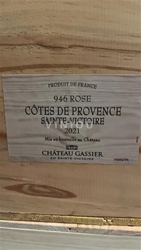 Provence Không được chỉ định Château Gassier 946 Rosé 2021
