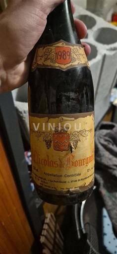 Valle della Loira Bourgueil Nicolas de Bourgueil 1989