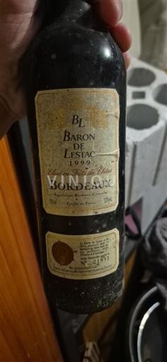 Bordeaux Baron de Lestac Élevé en Fûts de Chêne 1999