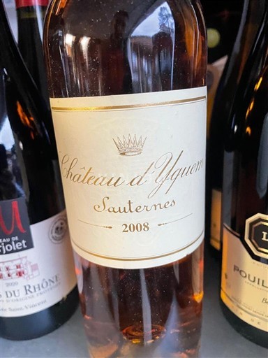 Bordeaux Sauternes Château Yquem 2008