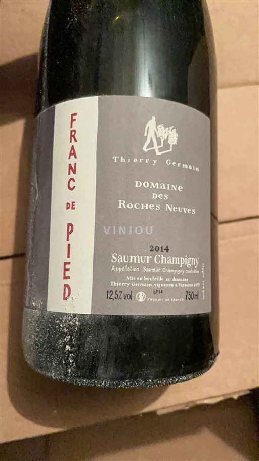 Loirevallei Saumur-champigny Domaine des Roches Neuves Franc de Pied 2014