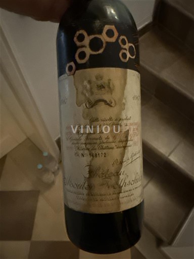 Bordeaux Pauillac Grand Cru Château Mouton Rothschild 1967