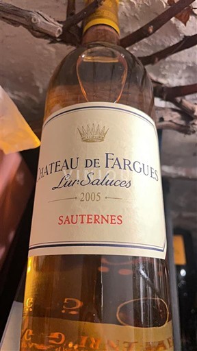 Bordeaux Sauternes Château Fargues 2005