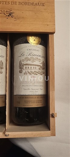 Burdeos Côtes-de-Bordeaux Château Le Rimensol 2014