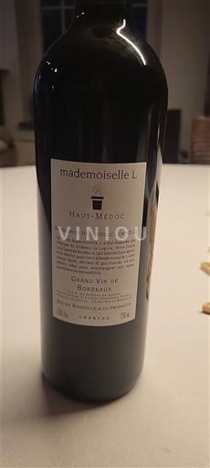 Bordeaux Haut-Médoc Mademoiselle L 2018