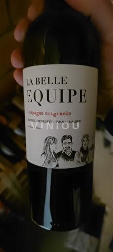 Sud-Ouest La Belle Equipe cépages originels Non Millésimé
