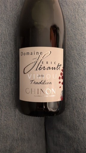 Thung lũng sông Loire Chinon Domaine Éric Hérault Tradition 2018