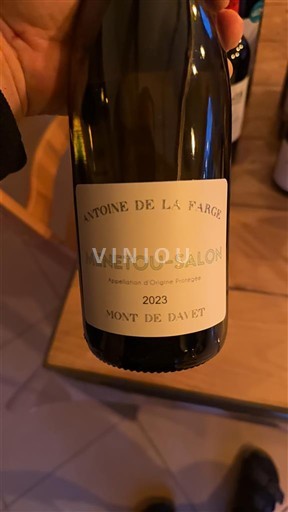 Thung lũng sông Loire Menetou-salon Antoine de la Farge Mont de Davet 2023