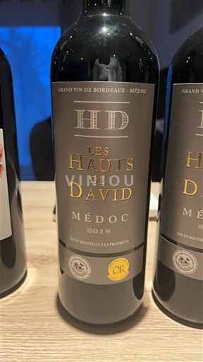 Bordeaux Médoc Les Hauts de David 2018
