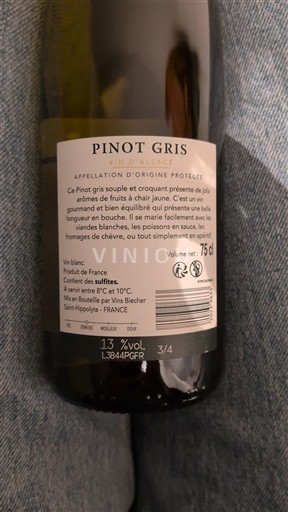 Alsace Vins Ebercher 2023