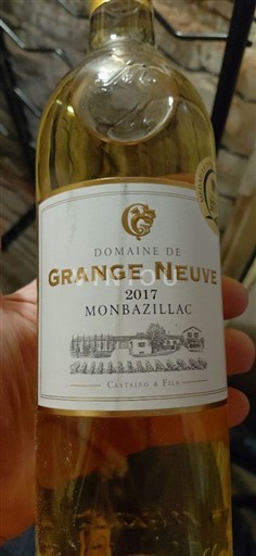 Tây Nam Monbazillac Domaine Grange Neuve 2017