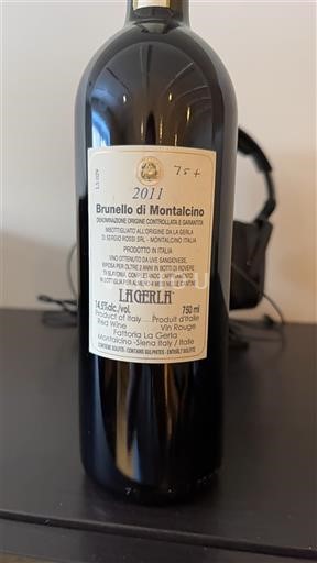 Toscana Brunello di Montalcino La Gerla 2011