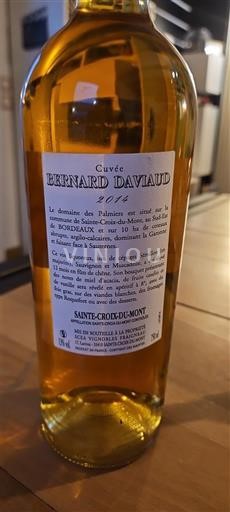 Burdeos Sainte-Croix-Du-Mont Vignobles Fraigneau Bernard Daviaud 2014