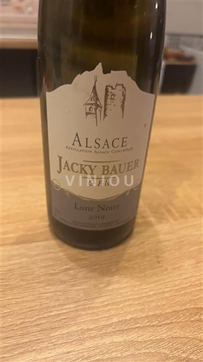 Alsacia Jacky Bauer & Fils Lune Noire 2019