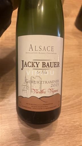 Alsacia Jacky Bauer & Fils Vieilles Vignes 2015