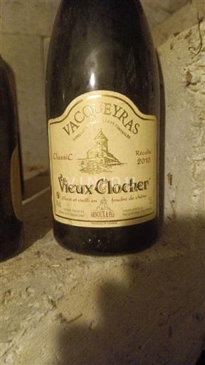 Vallée du Rhône Vacqueyras Vieux Clocher Classic 2010