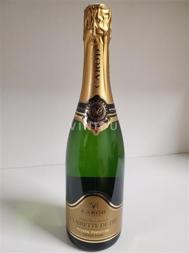 Valle del Rodano Clairette de Die Carod Prestige Tradition Senza annata