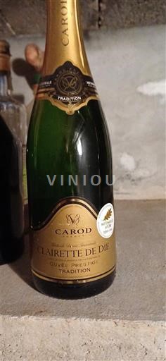 Lugina e Ronës Clairette de Die Carod Prestige Tradition Jo Viti