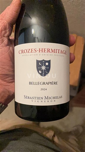 Valle del Ródano Crozes-Hermitage Sébastien Michelas Bellegaprière 2024
