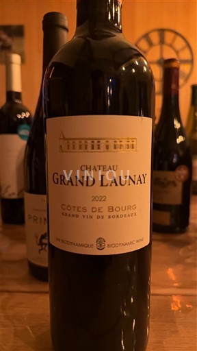 Bordeaux Côtes-de-bourg Château Grand Launay 2022