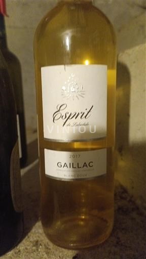 Tây Nam Gaillac Esprit de Labastide 2017
