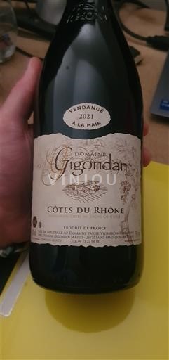 Rhônedalen Côtes du Rhône Domaine Gigondan 2021