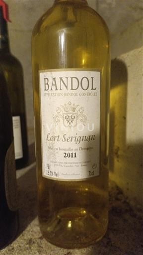 Provence Bandol Lort Serignan 2011